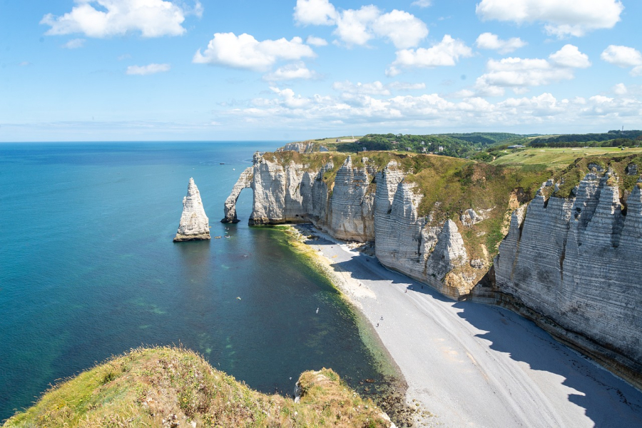 bord de mer en Normandie